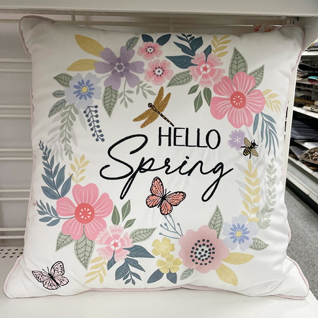 Spring pillow