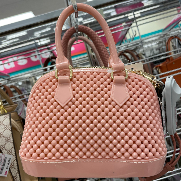 Pink handbag